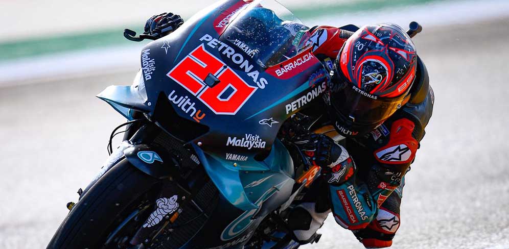 Pakai Mesin Baru, Quartararo Jauh Dari Vinales